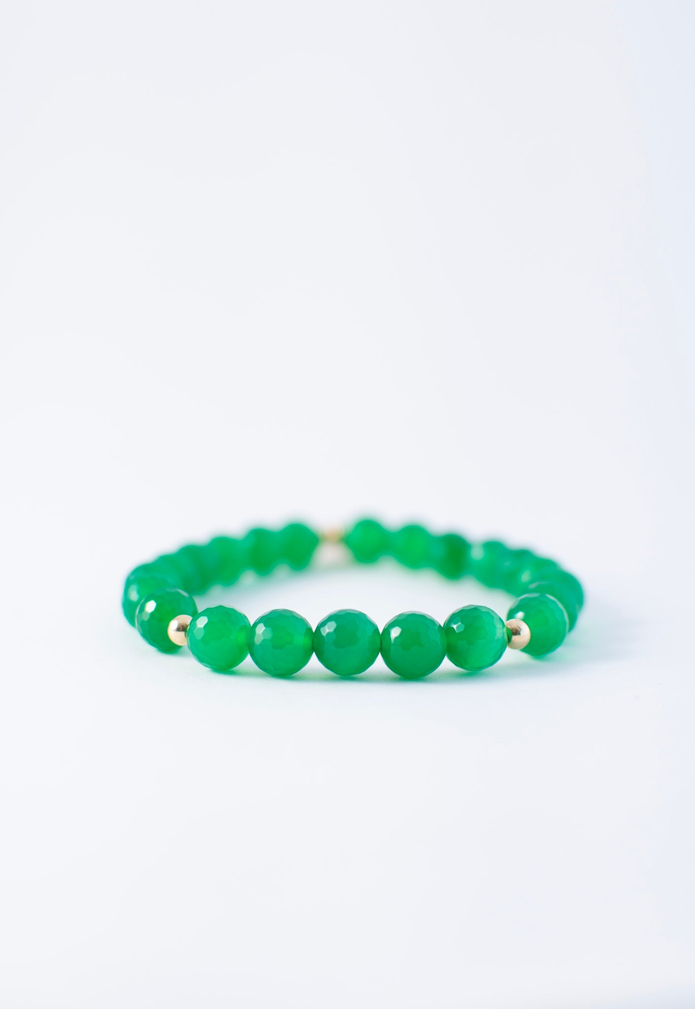Turquoise Green Stone Men's Name Bracelet - Cross Bracelet